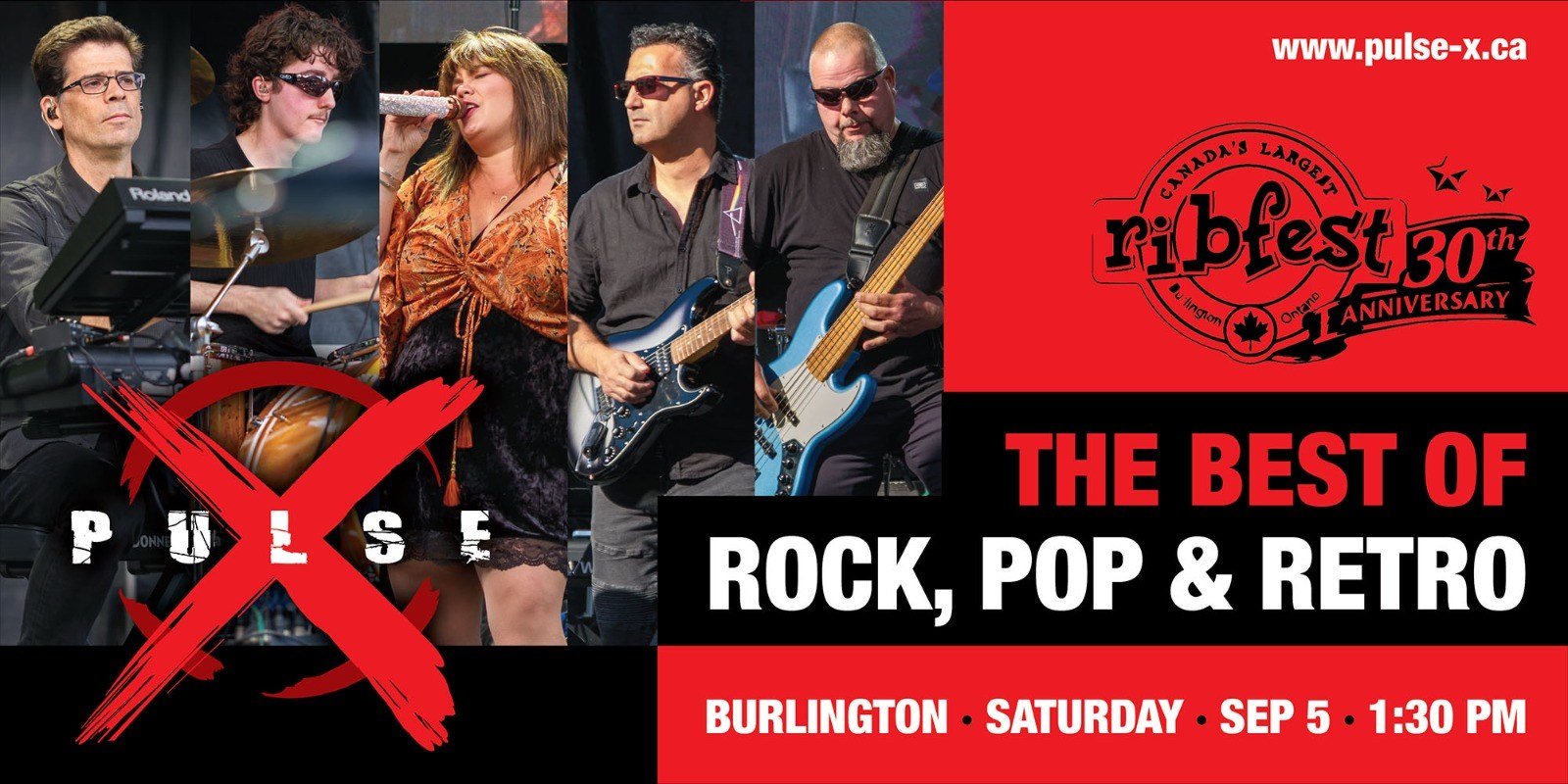 Pulse X Live @ Canada's Largest Ribfest Burlington