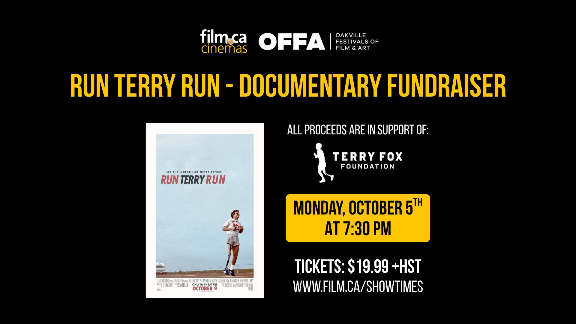 Run Terry Run - Documentary Fundraiser