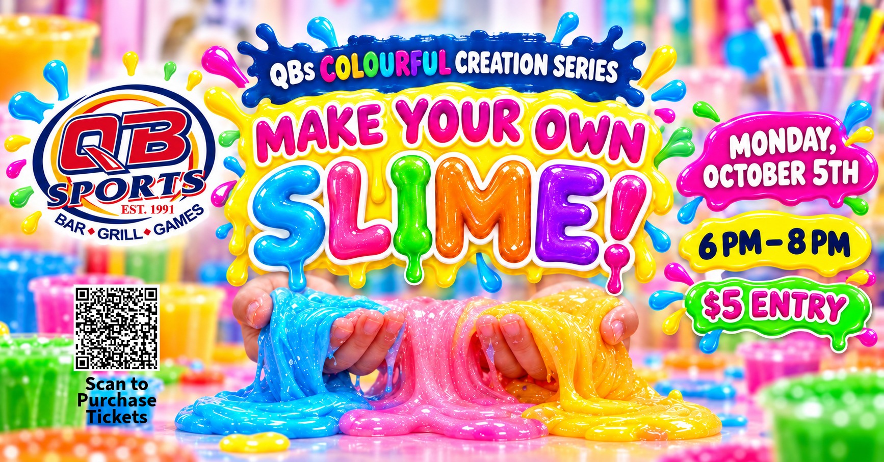 QBs Colourful Creation Series: Make Your Own Slime
