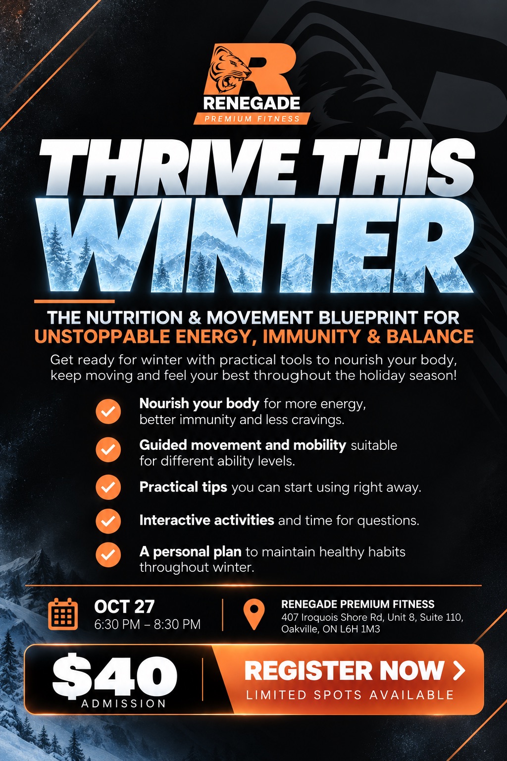 Thrive This Winter