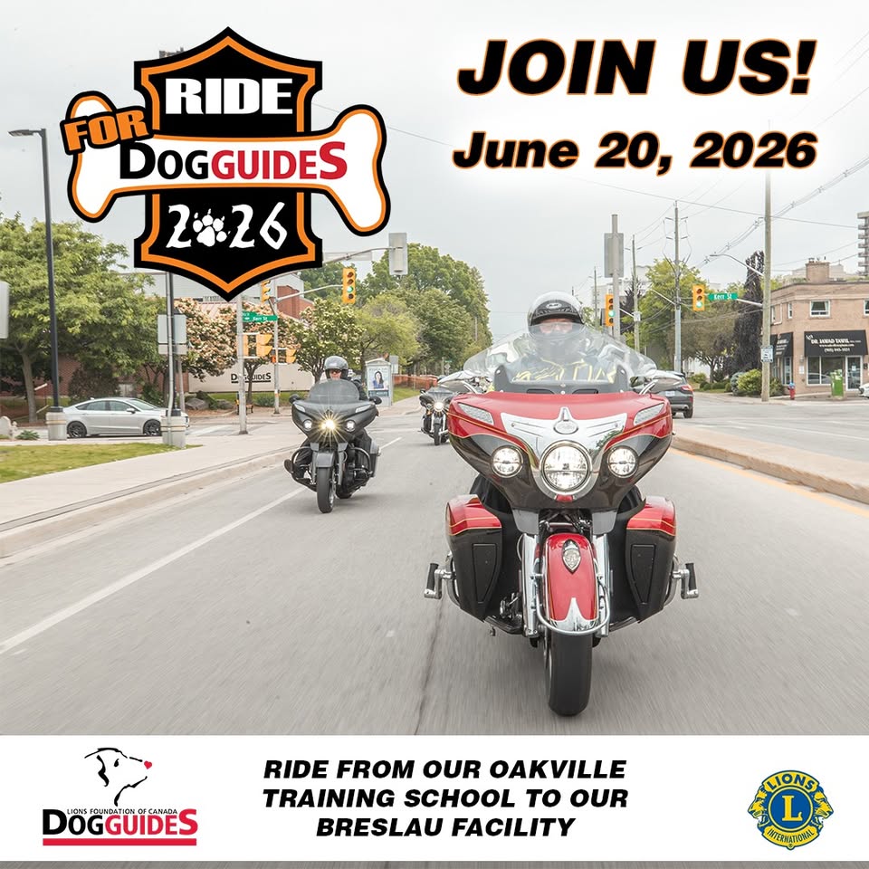 Ride for Dog Guides 2026