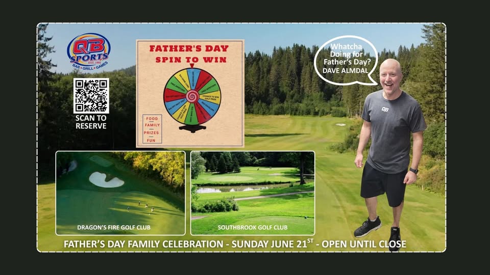 Father’s Day at QBs is Going to Be BIG