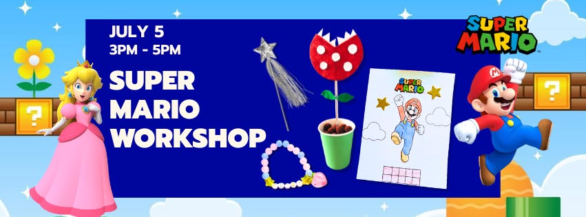 Super Mario Workshop Age 4+