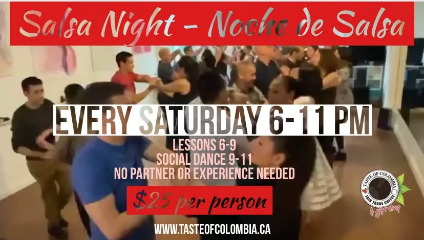 Salsa Night in Oakville - every Saturday