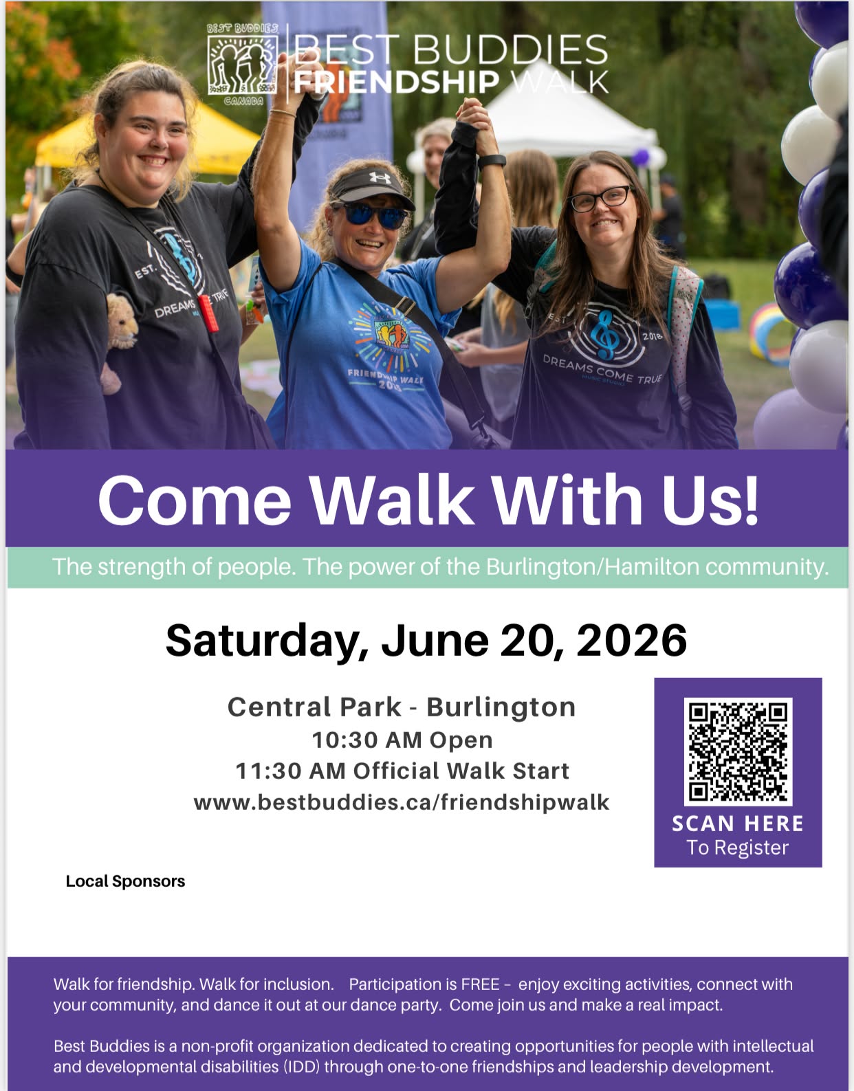 Best Buddies Burlington Friendship Walk