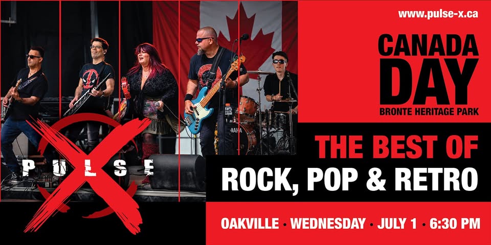 Pulse X Live @ Bronte Heritage Waterfront Park Oakville CANADA DAY