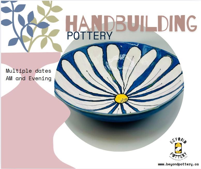 Handbuilding Pottery - 3 week mini course