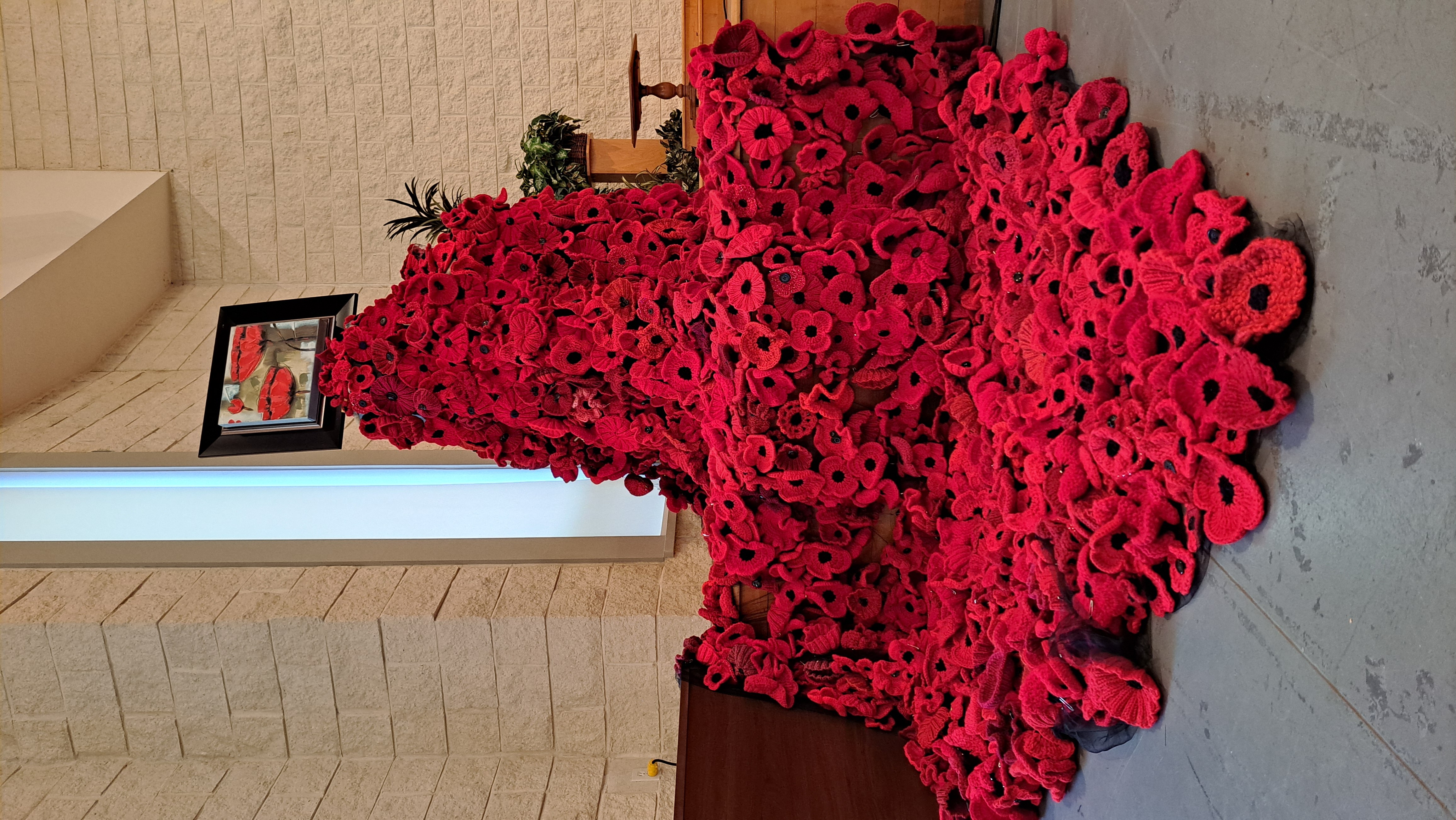 River of Poppies Display
