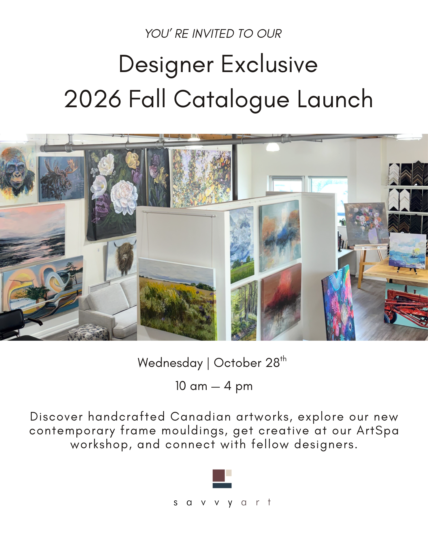 Designer Exclusive Fall 2026 Catalogue Launch