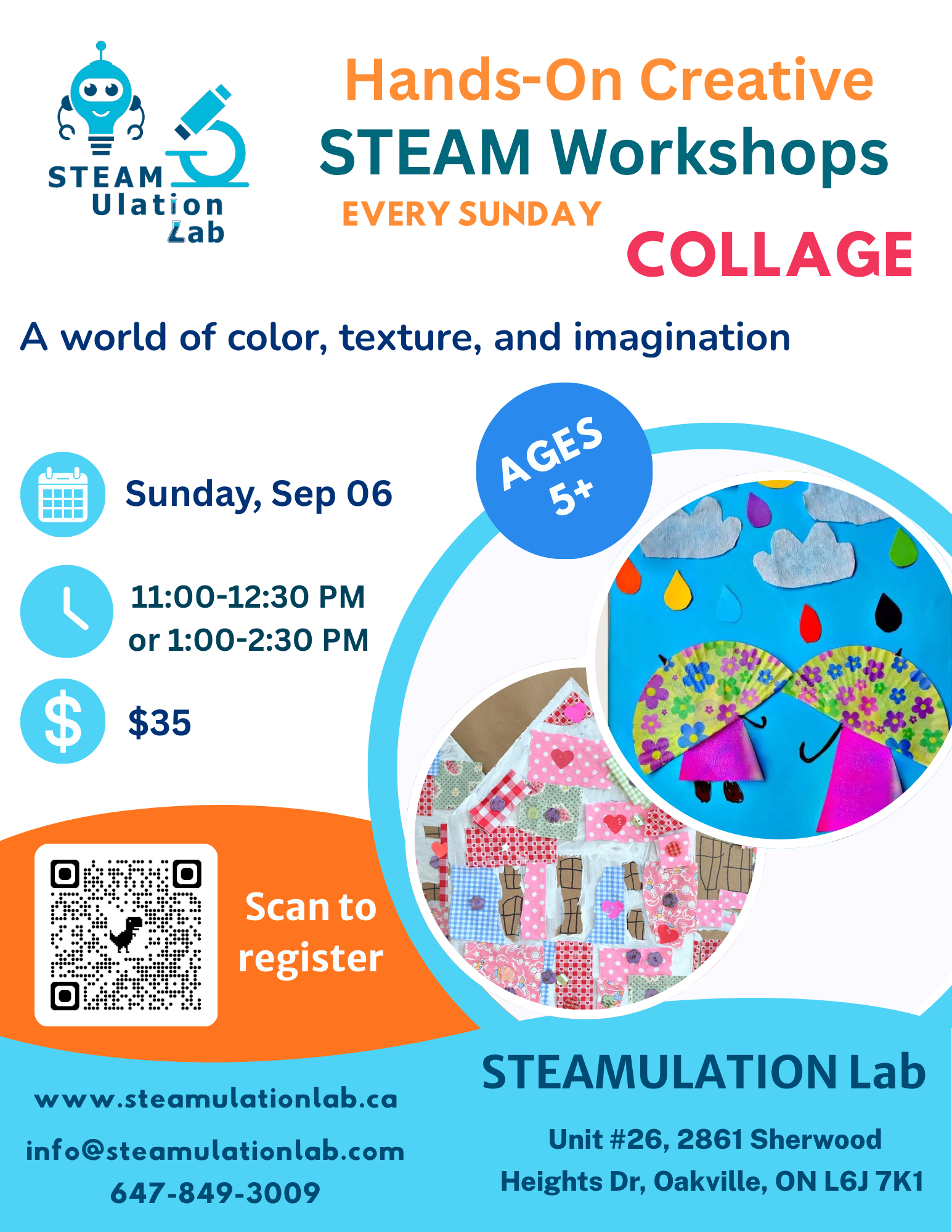 “Collage” Workshop  –  Sep 6