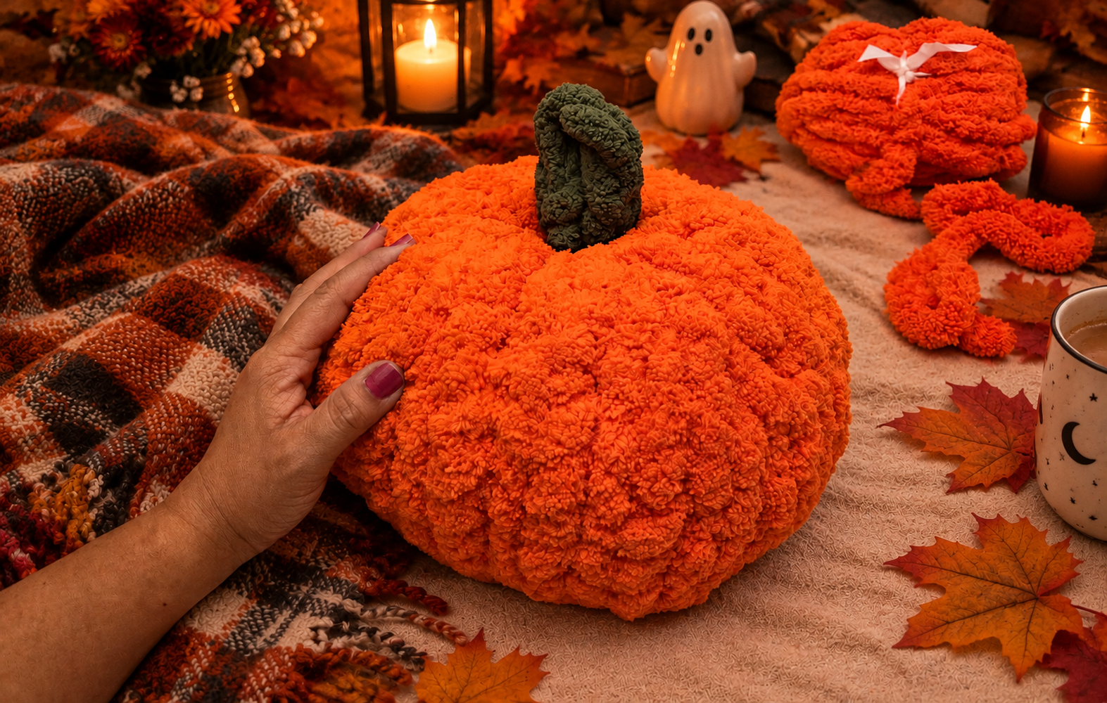 Make Your Own Knitted Pumpkin