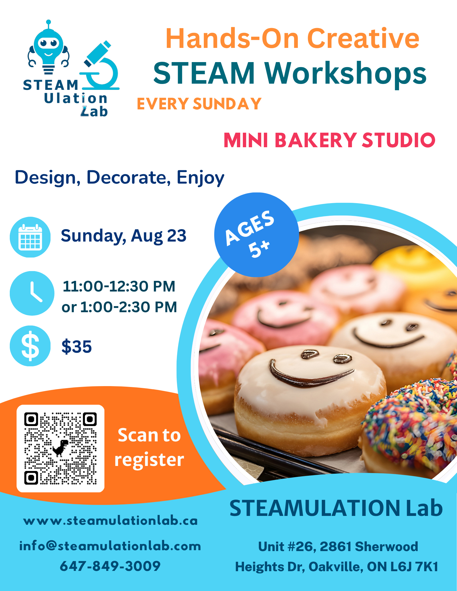 "Mini Bakery Studio" Workshop – Aug 23