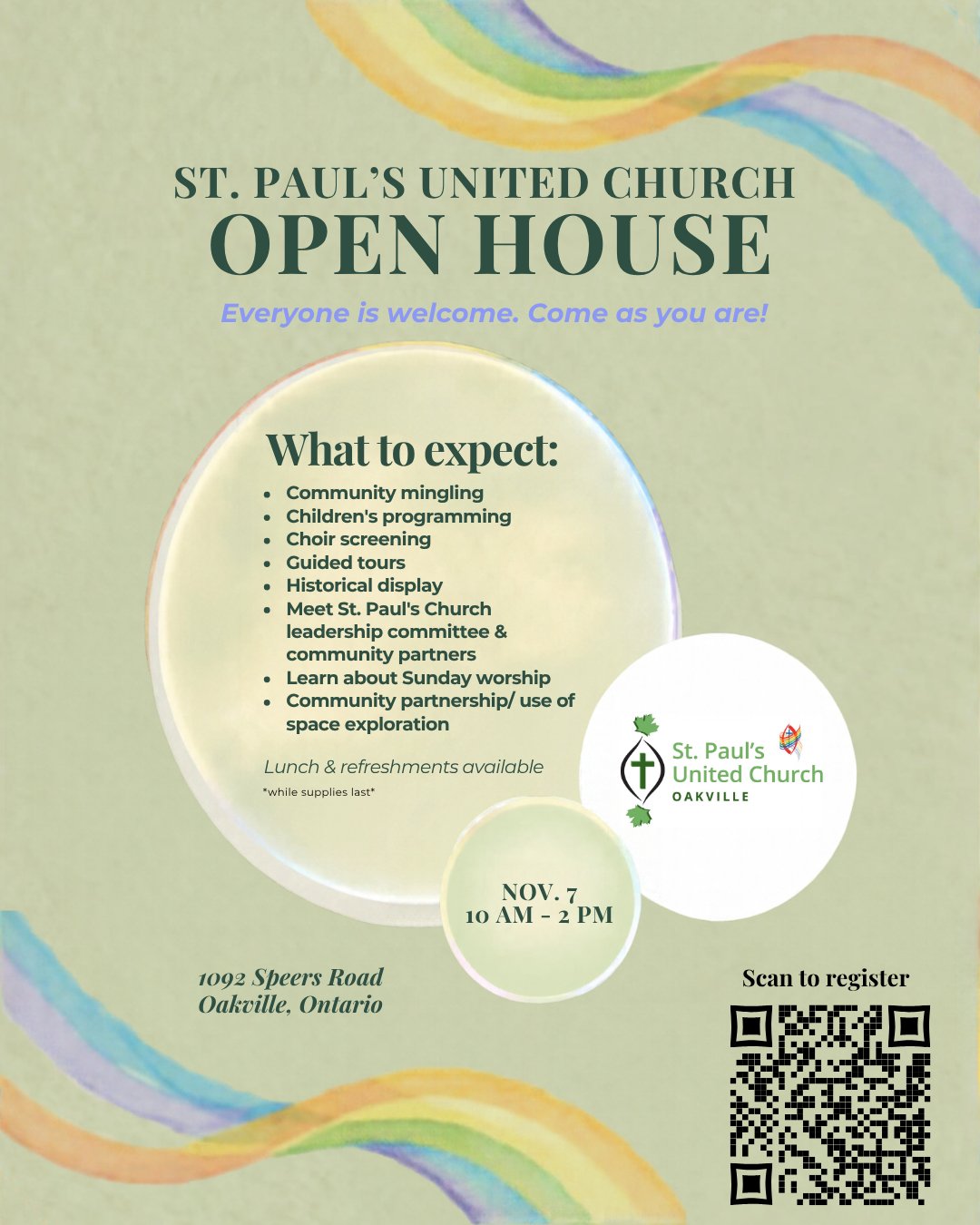 St. Paul's United Church Open House