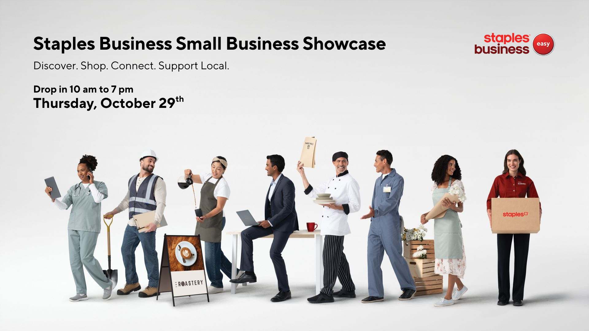 Small Business Showcase at Staples | Discover. Shop. Connect. Support Local.