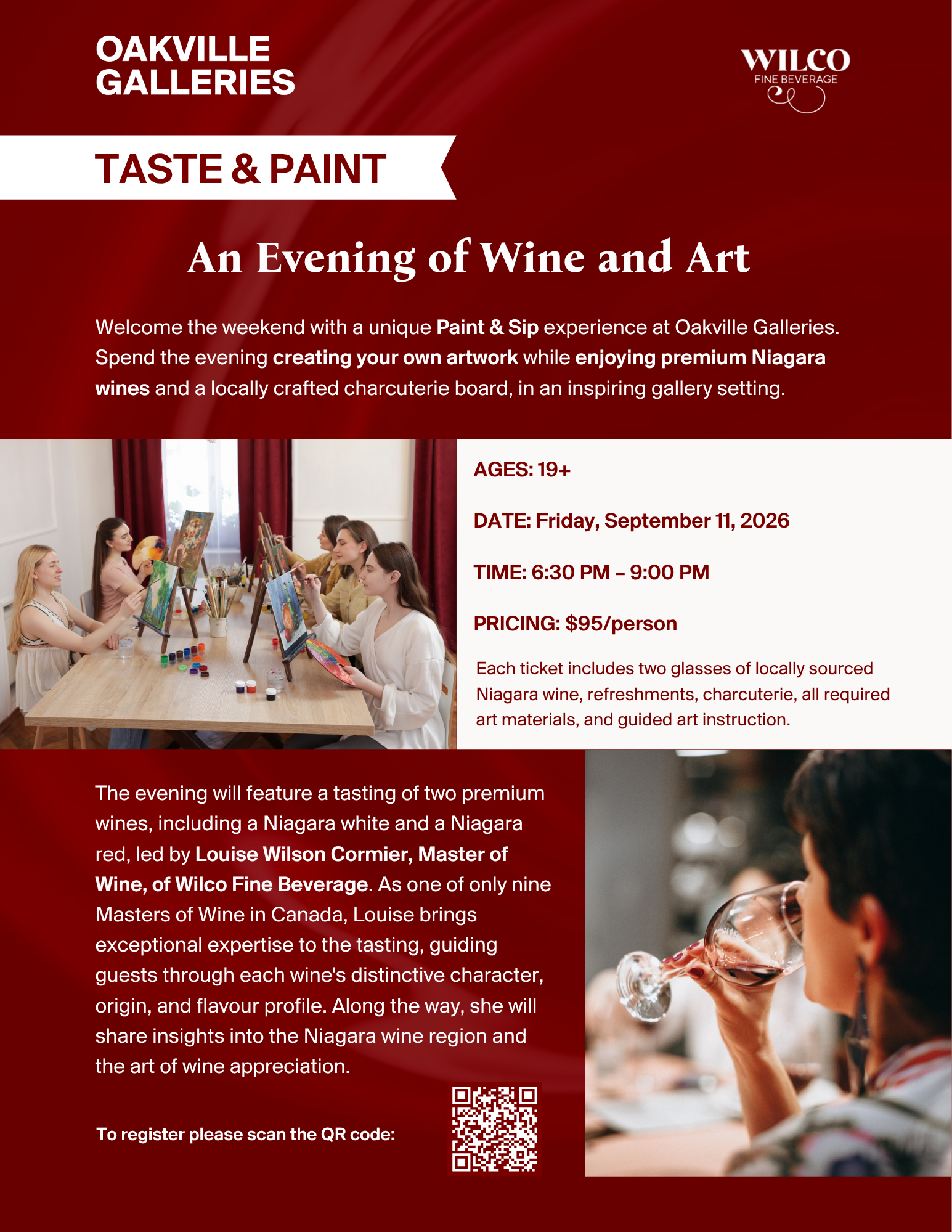 Taste & Paint: An Evening of Wine and Art