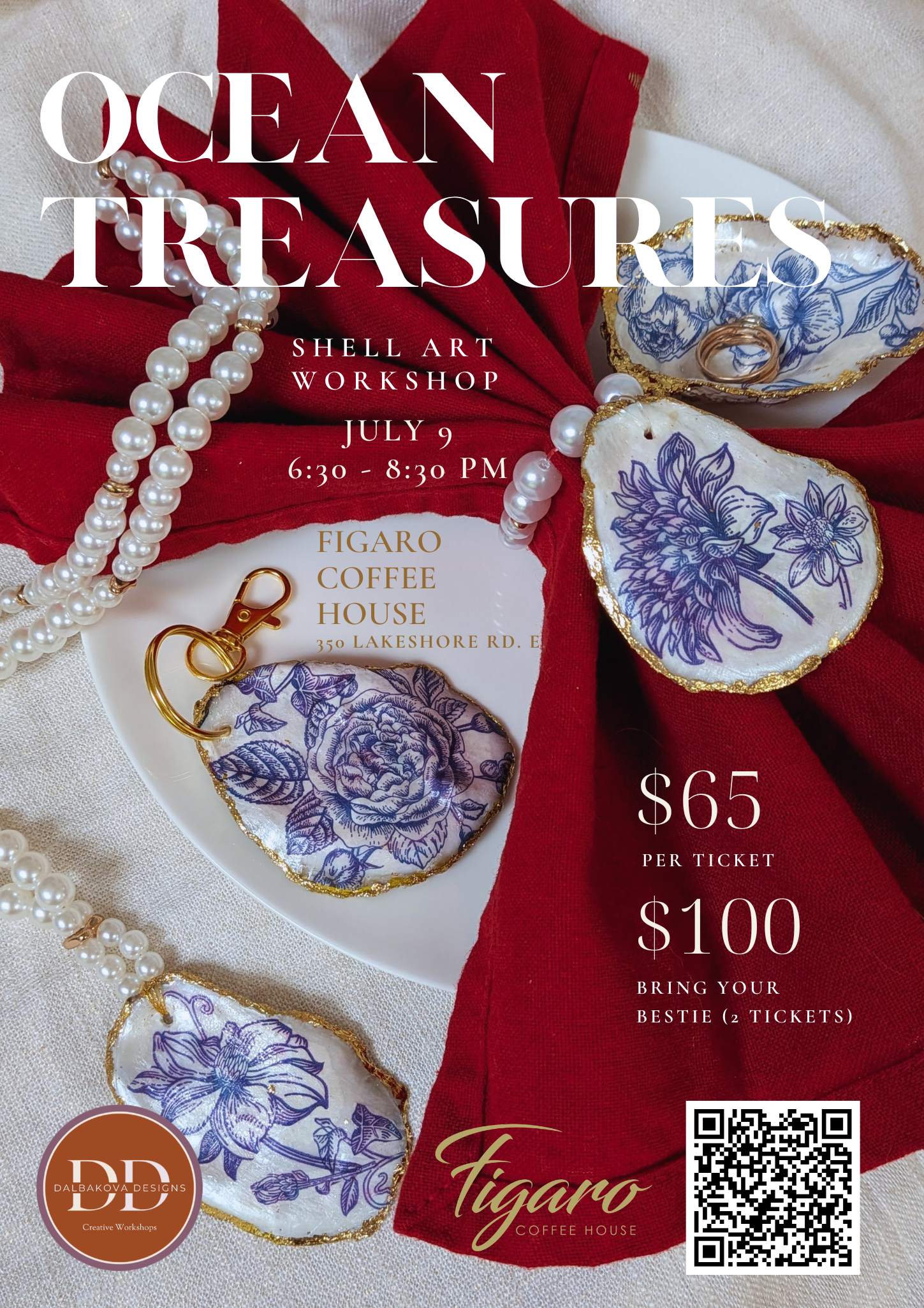 Ocean Treasures - Shell Art Workshop